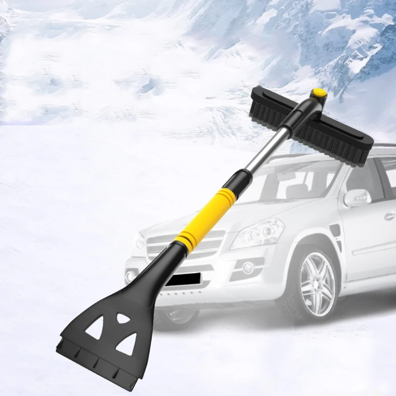 Автомобильная лопата для снега, инструмент для уборки и обслуживания автомобиля, три в одном, инструмент для уборки и обслуживания снега