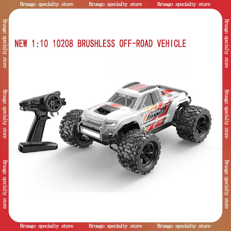 Радиоуправляемая машинка Mjx 1:10 V2 Hyper Go Rc Car Little Monster 10208 бесщеточный внедорожник с