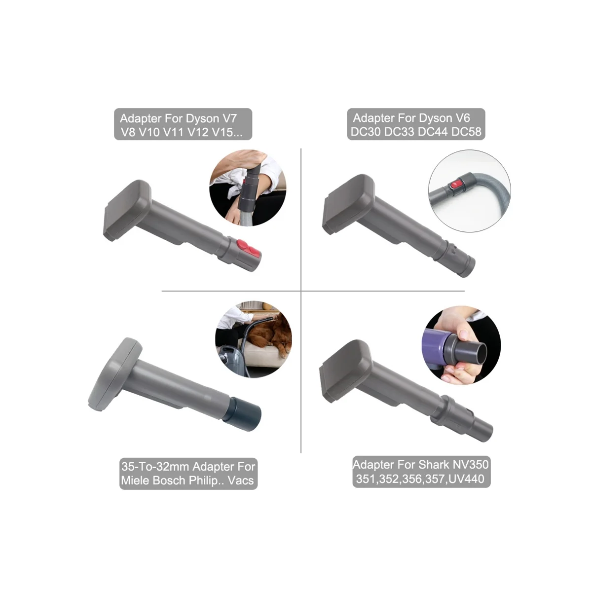 Щетка для шерсти собак и домашних животных щетка жениха инструмент Dyson V11 V10 V8 V7 DC30