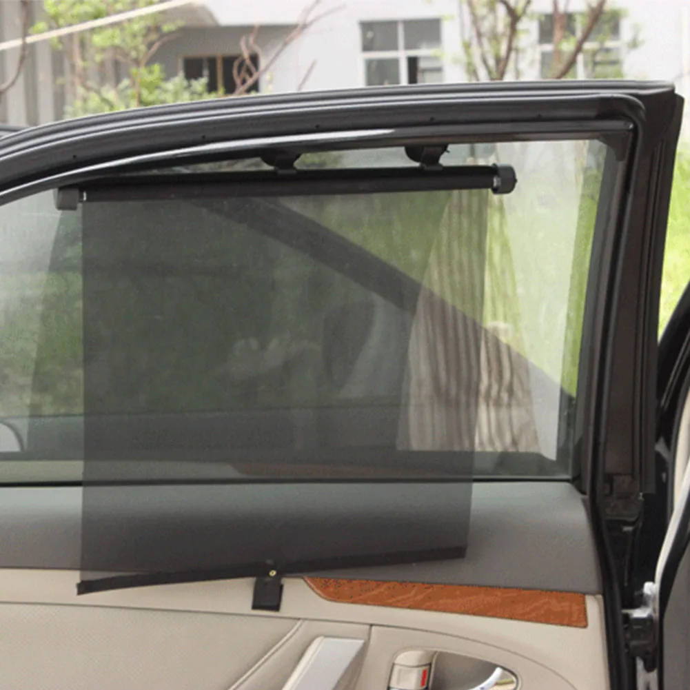 

Curtain Shade Sunshade Car Black Car Glass 2 Pcs 370g 51.5*11.5*3.2cm Baby Curtain Shade Shade Shield Protector