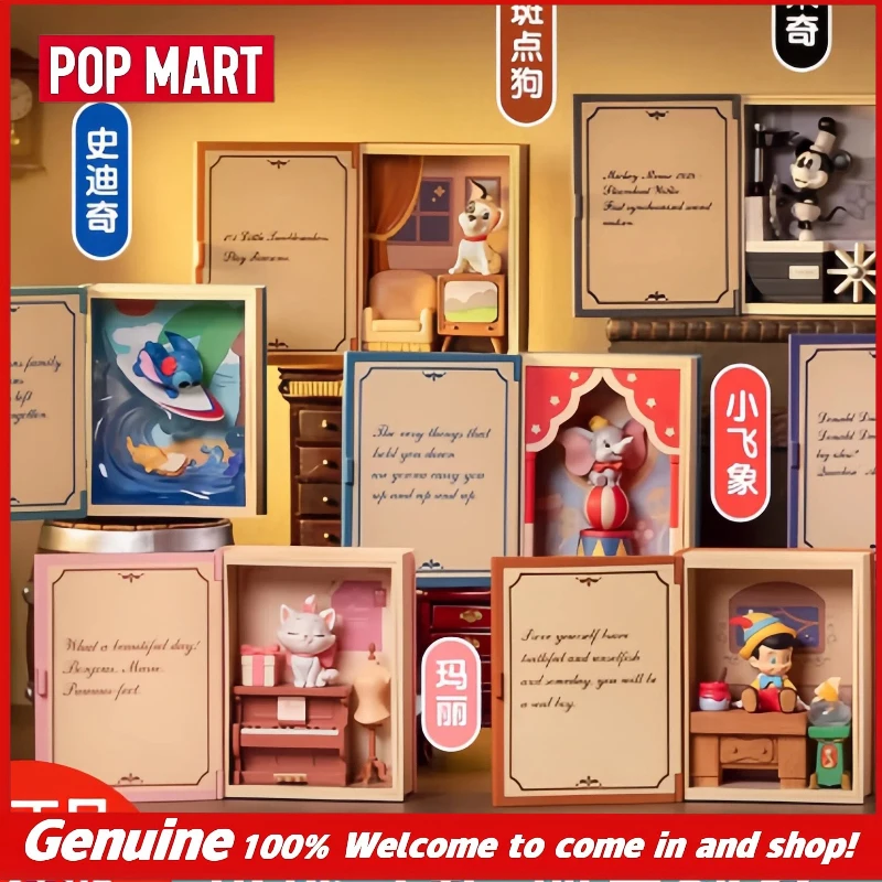 Фото Новая оригинальная серия Pop Mart Disney: Классические сказки. Коллекционные милые игрушки в закрытых коробках. Модные игрушки-сюрпризы. Загадочные коробки в подарок. №1