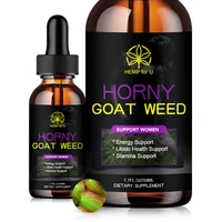 hfu horny goat weed drops supports hormonal balance libido health support enhance female libido enhance energy exciter for women