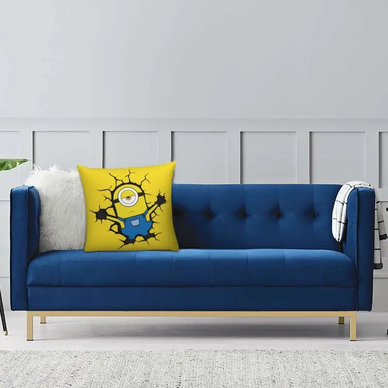 Пользовательские M-Minions Broke The Wall Современная наволочка автомобильная подушка