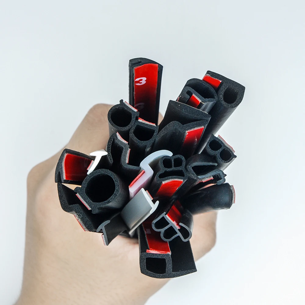 Уплотнитель для автомобильной двери типа BJ автомобильная Резиновая лента с