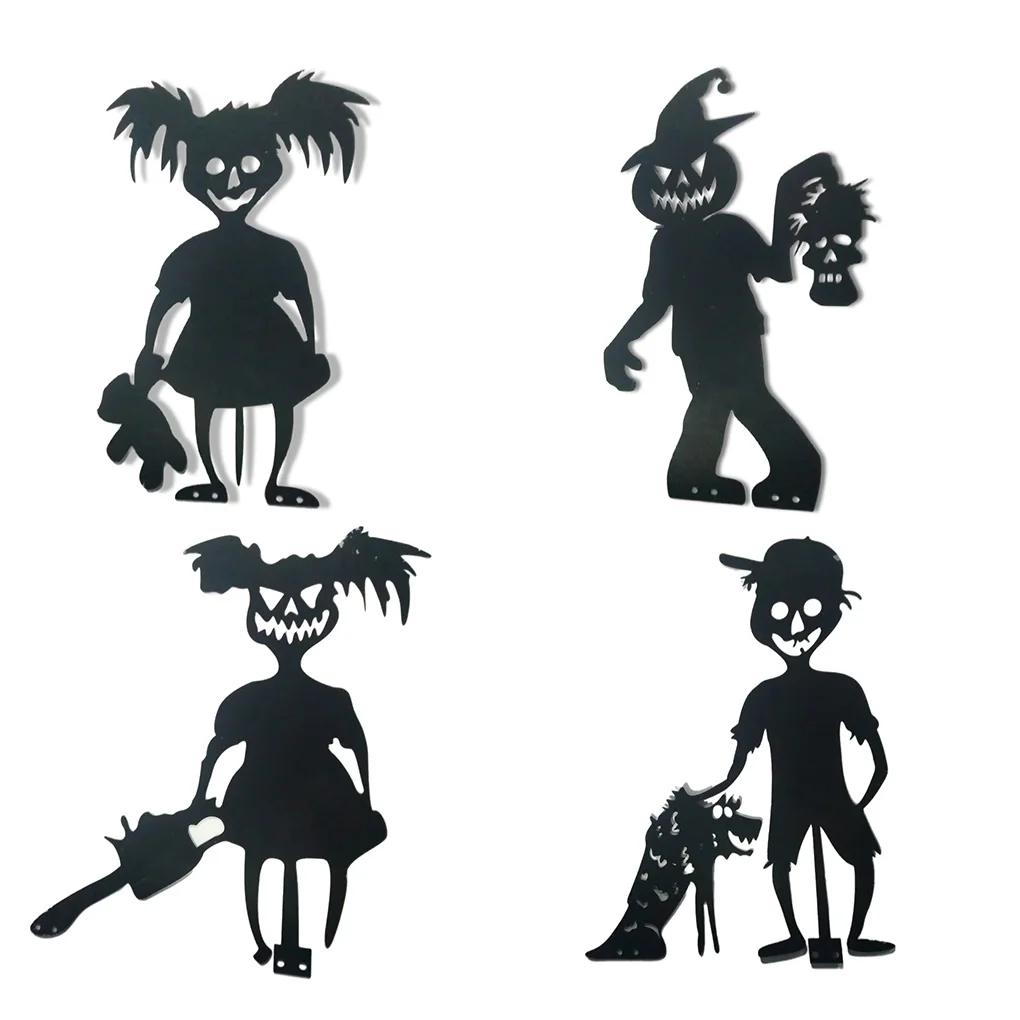 

Маленький Дьявол, садовый ворс, силуэт, украшения на Хэллоуин, садовое украшение на Хэллоуин, садовый газон вечерние праздничное украшение, ...