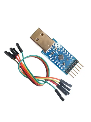 1 шт. USB 2,0 в TTL UART 6PIN модуль последовательного преобразователя CP2104 для STC PRGMR замена CP2102 с кабелями Dupont