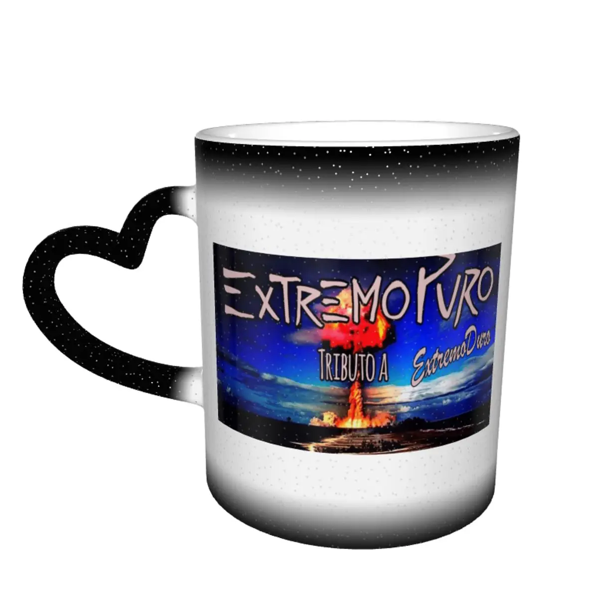 

Extremoduro Color Changing Mug in the Sky Graphic Cool Ceramic Heat-sensitive Cup Joke R251 Coffee cups
