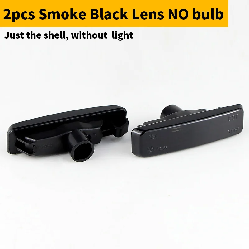 

2 Шт. BMW E39 5 Серии 1997-2003 Гг., Линза Бокового Габаритного Фонаря, Дымчатое Крыло