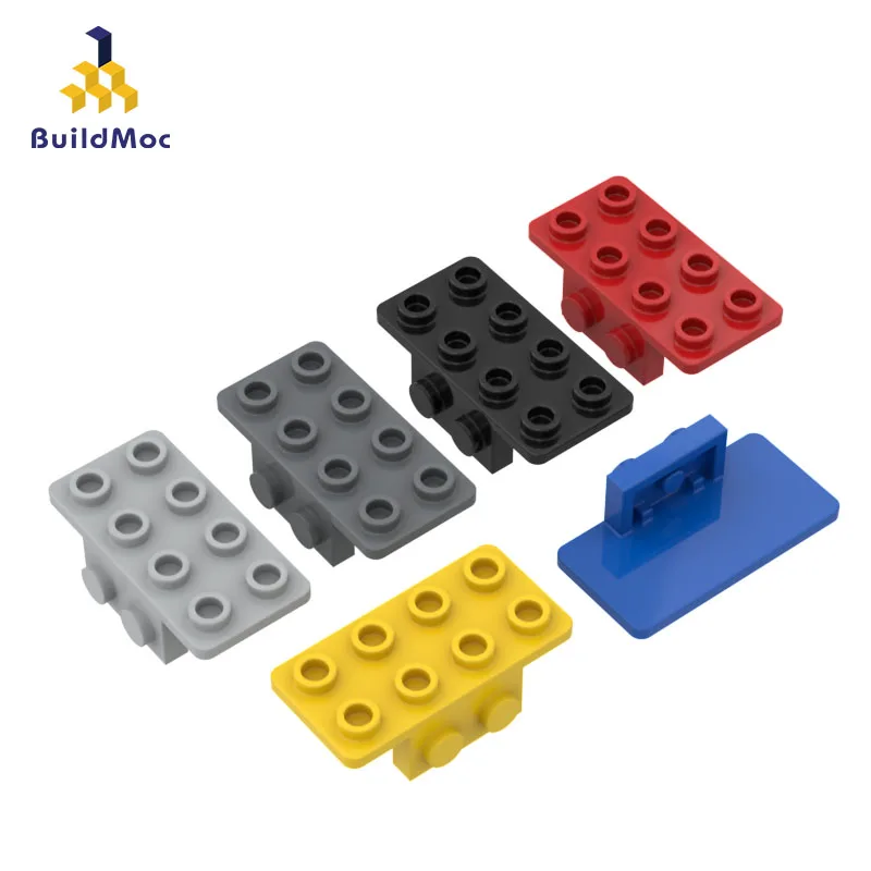 

10PCS High-Tech Assemble Particle 93274-21731 Bracket 1 X 2 - 2 X 4 Brick Building Blocks Kit Replaceable Part Toy For Children