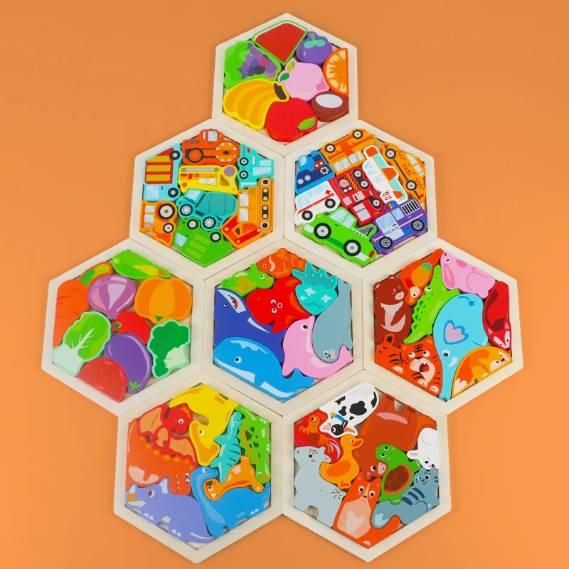 Искусственная головоломка креативный 3D пазл для развития интеллекта детей