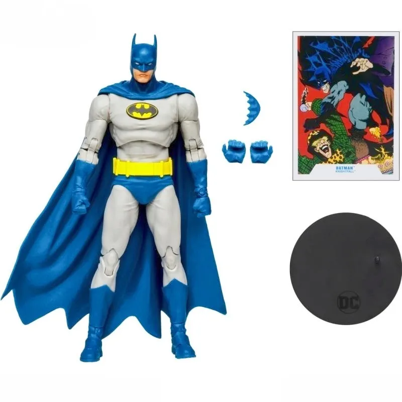 

Подлинная 7-дюймовая Подвижная кукла Spot Mcfarlane Batman Knightfall, модель, игрушка, подарок, Фильм аниме, Многосторонняя Коллекционная кукла, подарок
