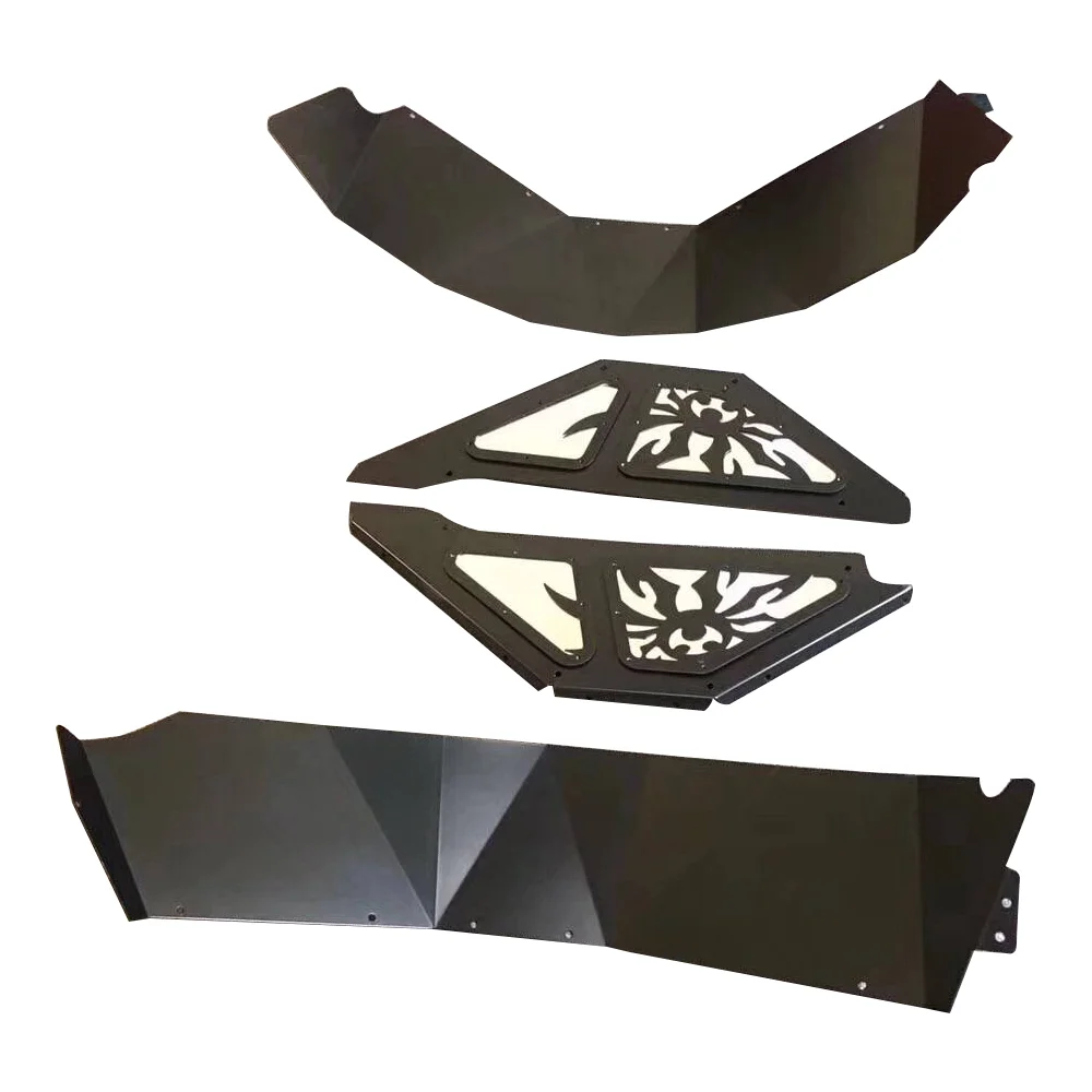 PS Style Vented Rear Inner Fender Flares Kit For Jeep Wrangler JK 2007-2017