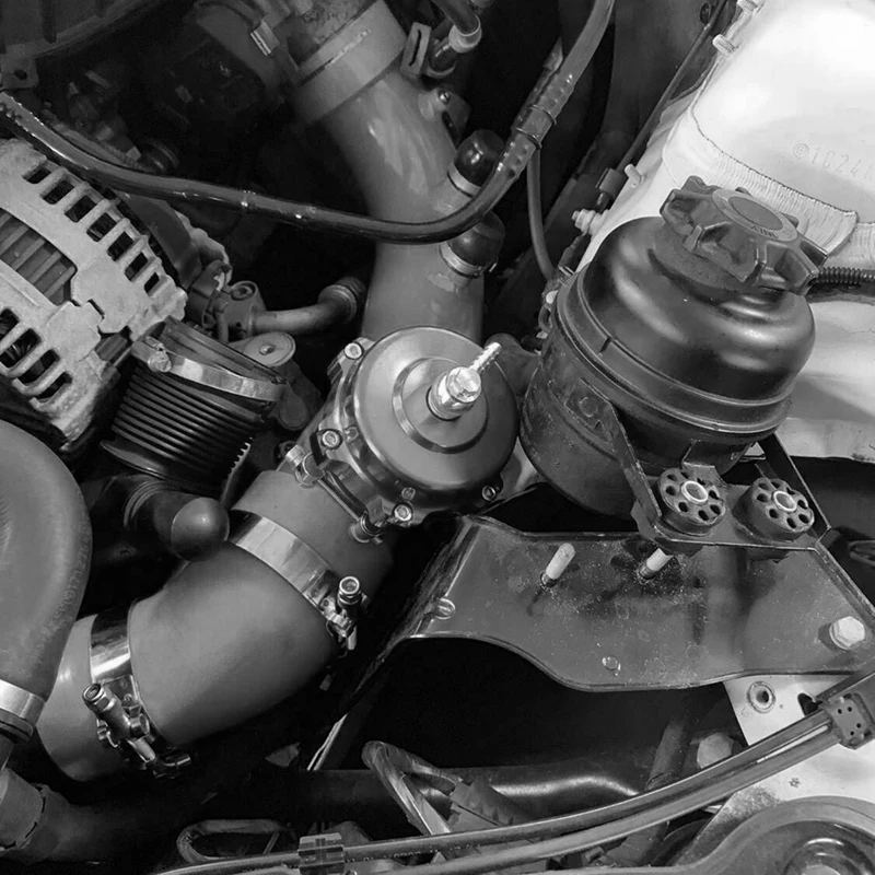 50 мм BOV воздухозаборник турбо заряд комплект жесткой трубы для-BMW N54 E88 E90 E92 135I 335I