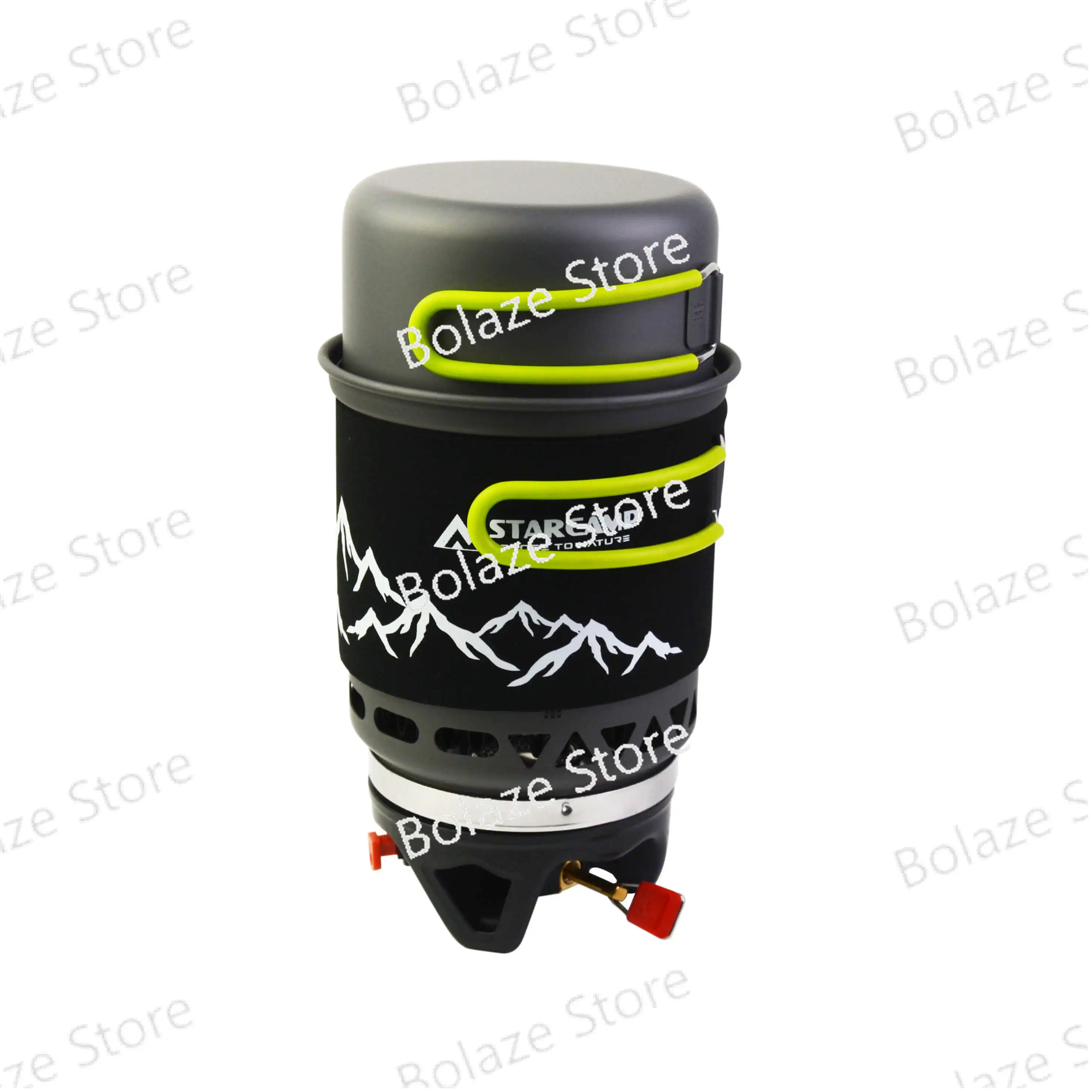 1000 + 500 мл наружная система приготовления пищи для кемпинга походная струйная