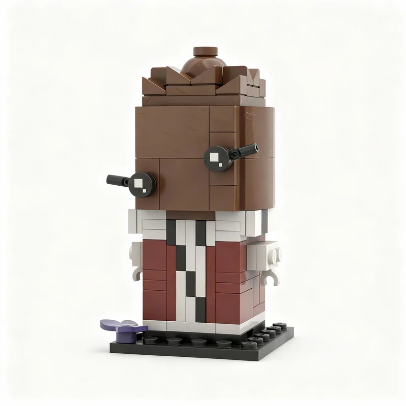 Фото Набор строительных блоков MOC Queenie Brickhead Amazing Digital Circus, 133 детали, креативный конструктор XL, подарок для энтузиастов №1