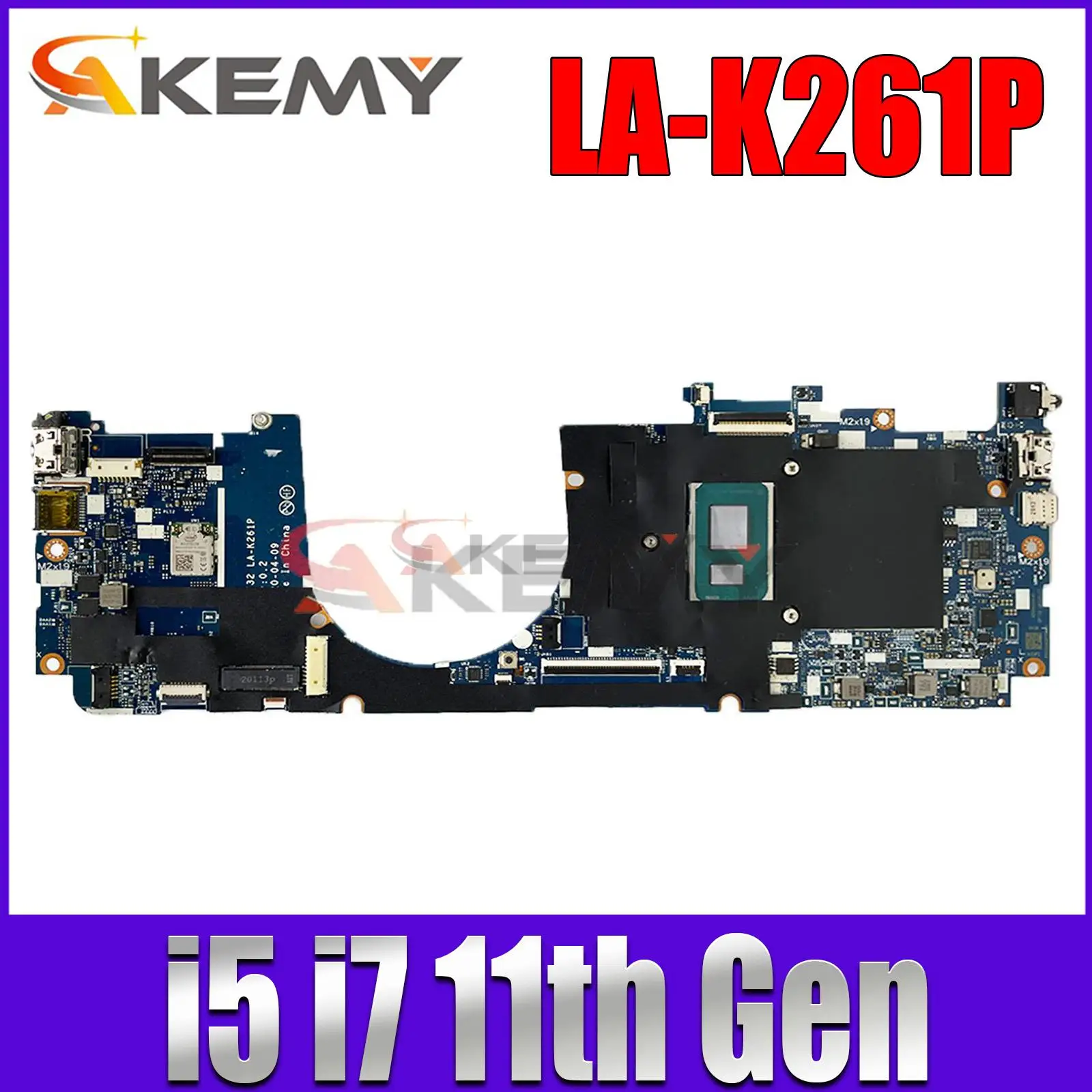 

For HP ENVY X360 13T-BD000 CONVERTIBLE PC Laptop Motherboard 13-BD M15289-601 UMA PH i5 i7 11th Gen CPU 8GB WIN GPT32 LA-K261P