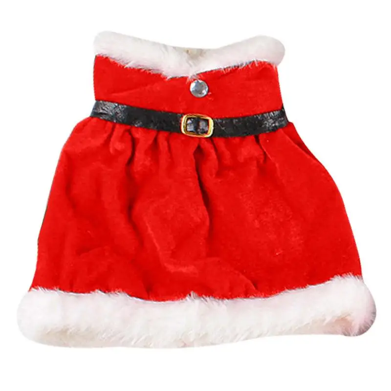 

Christmas Wine Bottle Bags Cute Christmas Clothes Dress Wine Bottle Cover Decorative Bag For Wine Bottles Champagne Party