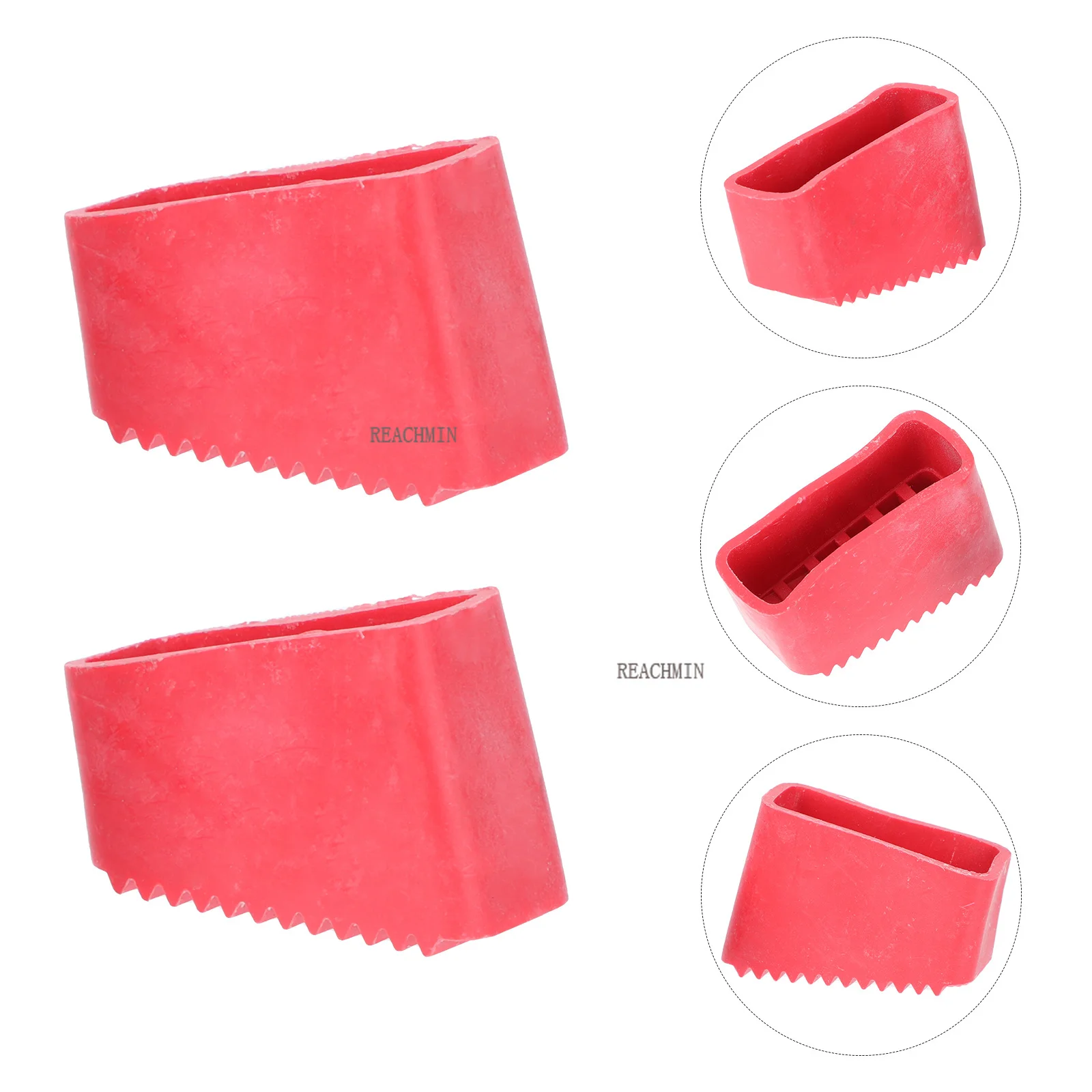 2Pcs Step Ladder Feet Covers Versatile Ladder Leg Covers Non-Skid Ladder Pads Anti-Skid Rubber Foot Pad Insulating Foot Sleeve