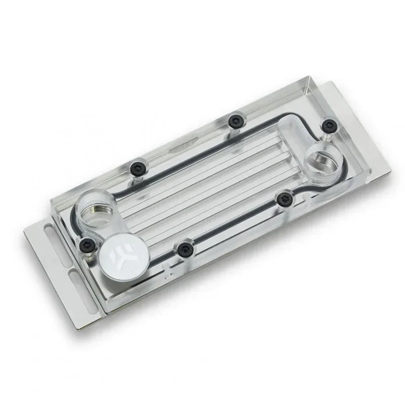 Memory Cold Head EK-RAM Dominator x4 CSQ — NICKEL PLEXI Прозрачный запас (art.: 3920cd02b46eb) - 3920cd02b46eb