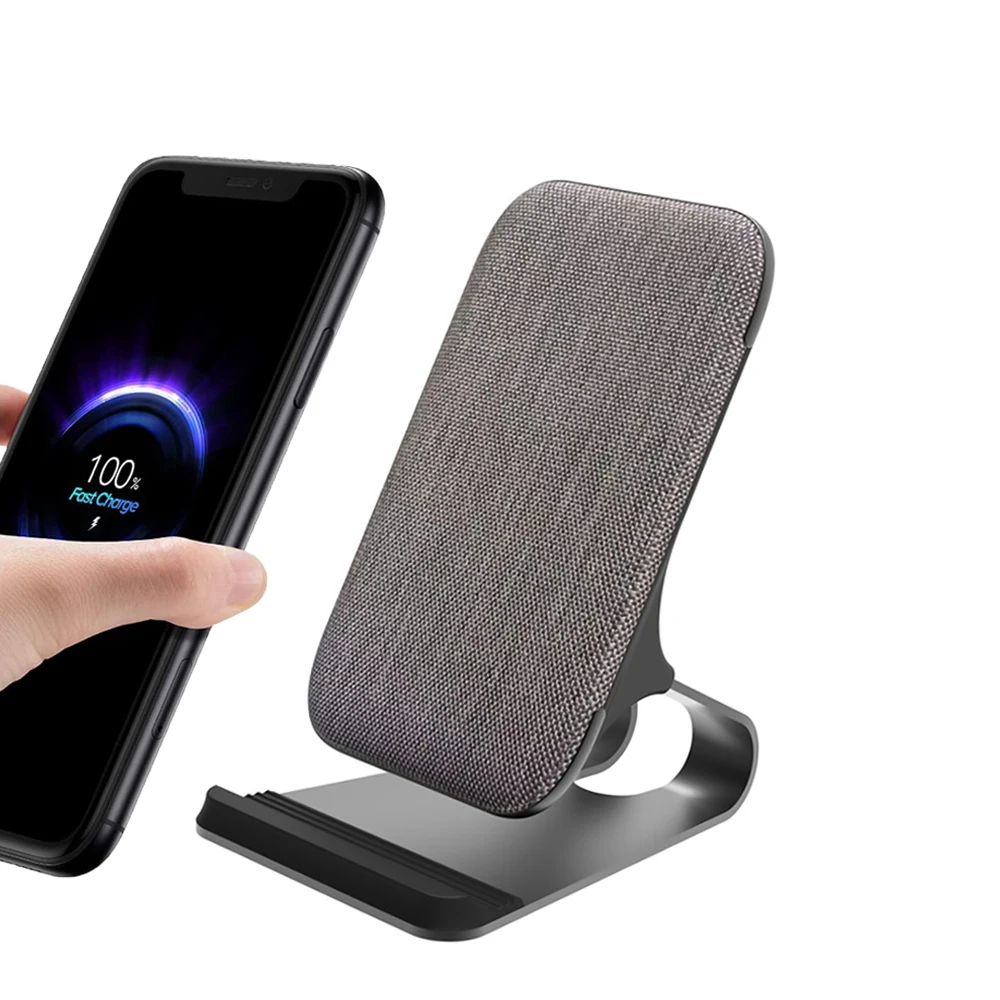 

Wireless Charging Stand Cordless Charger Qi-Certified 10/7.5/5W for iPhone 13/Pro, Galaxy S10/S9/S9+/S8/S8+, Note 10/9/8