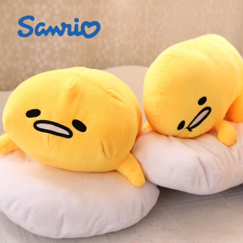 40 см Sanrio Gudetama плюшевые игрушки кавайное яйцо Аниме фигурки Мягкие куклы ленивые