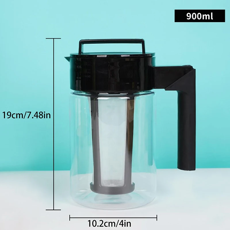 900 мл холодная Кофеварка холодного приготовления герметичная печать силиконовая