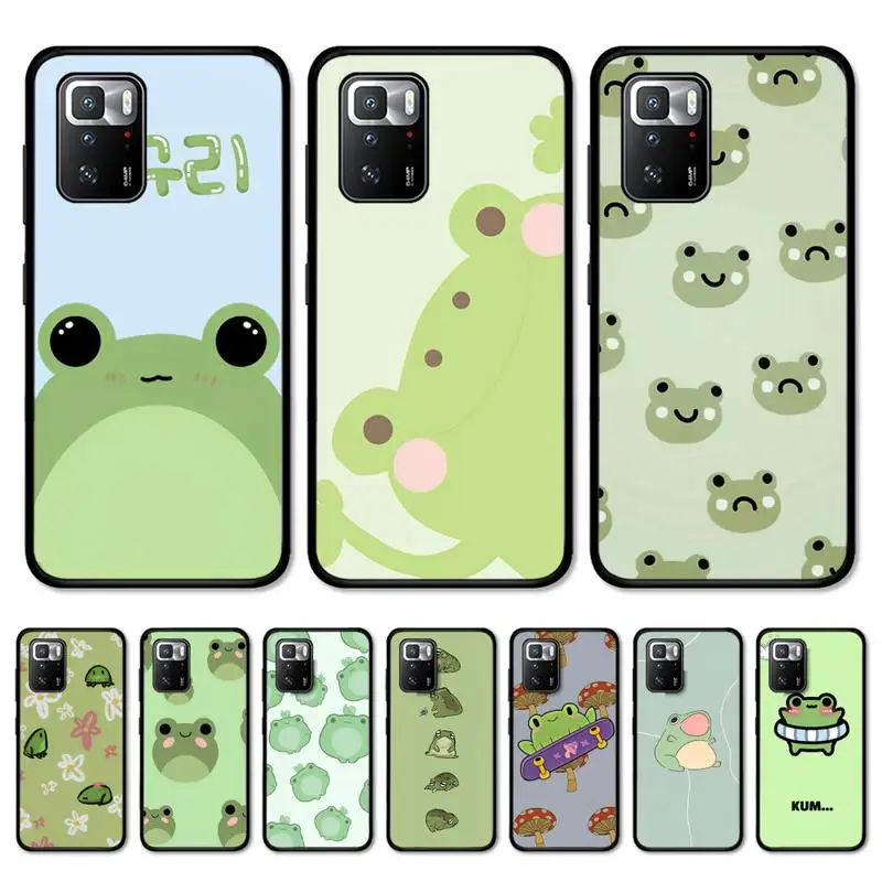 

Funny Animal Frog Phone Case for Redmi Note 8 7 9 4 6 pro max T X 5A 3 10 lite pro