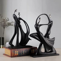 couple sculpture decoration resin ornament party carft home decoration for home bedroom office decoration desktop simple gift