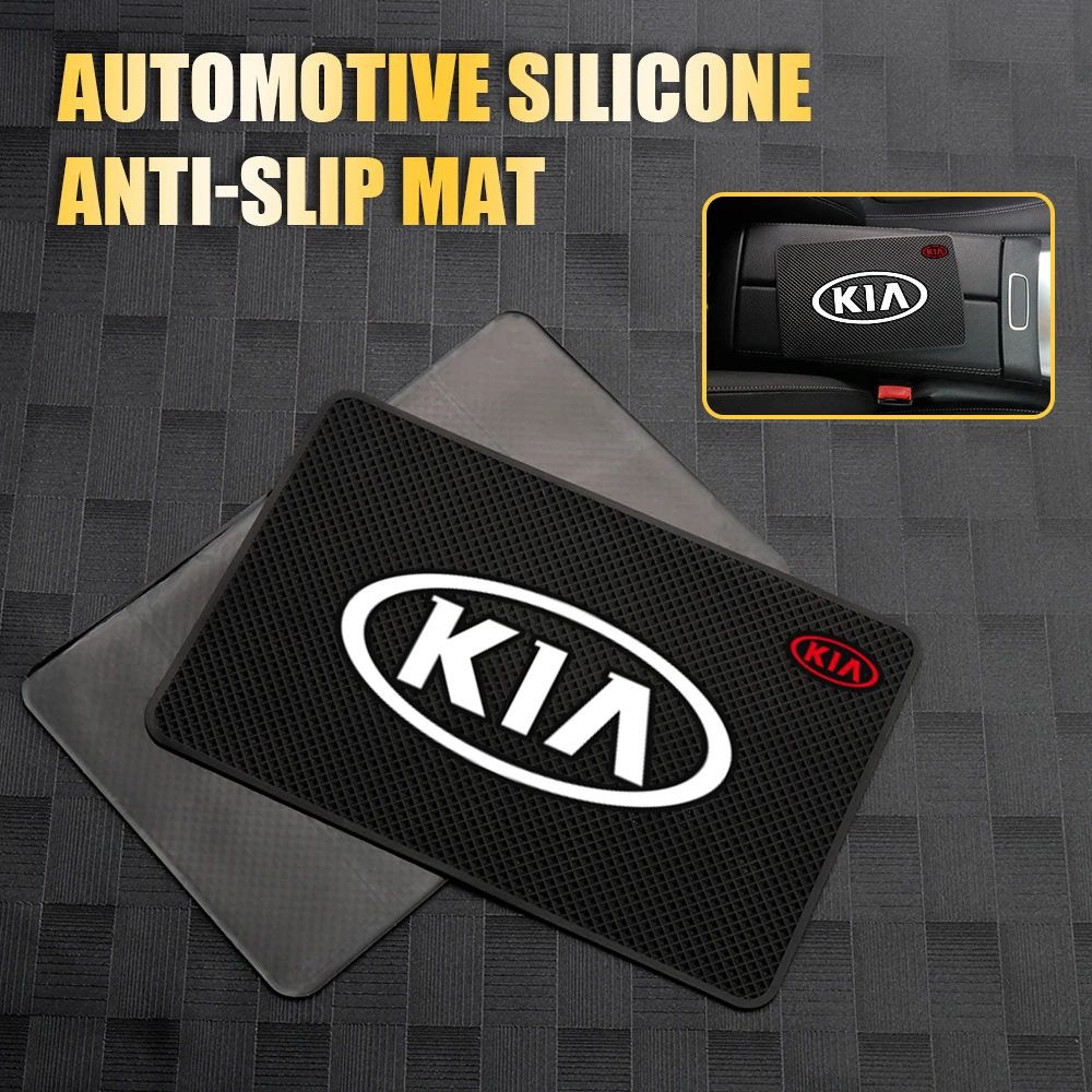 

1PCS Car Dashboard Anti Slip Mat Silicone Phone Non-Slip Pad For KIA K2 K3 K4 K5 K6 K7 KX5 Sorento 2019 Sportage R Rio Soul Ceed