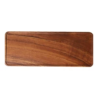 south american walnut tray solid wood wooden afternoon tea tray fruit tray coffee shop simple snack tray