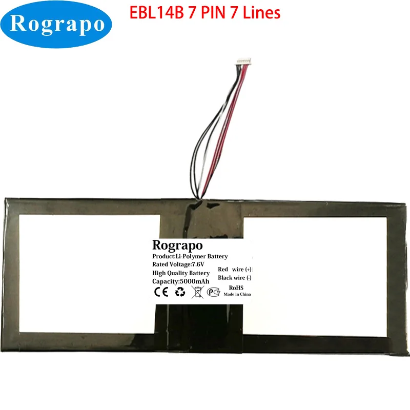 Новый 7,6 V 5000mAh Microtech EBL14B Аккумулятор для ноутбука планшета ...