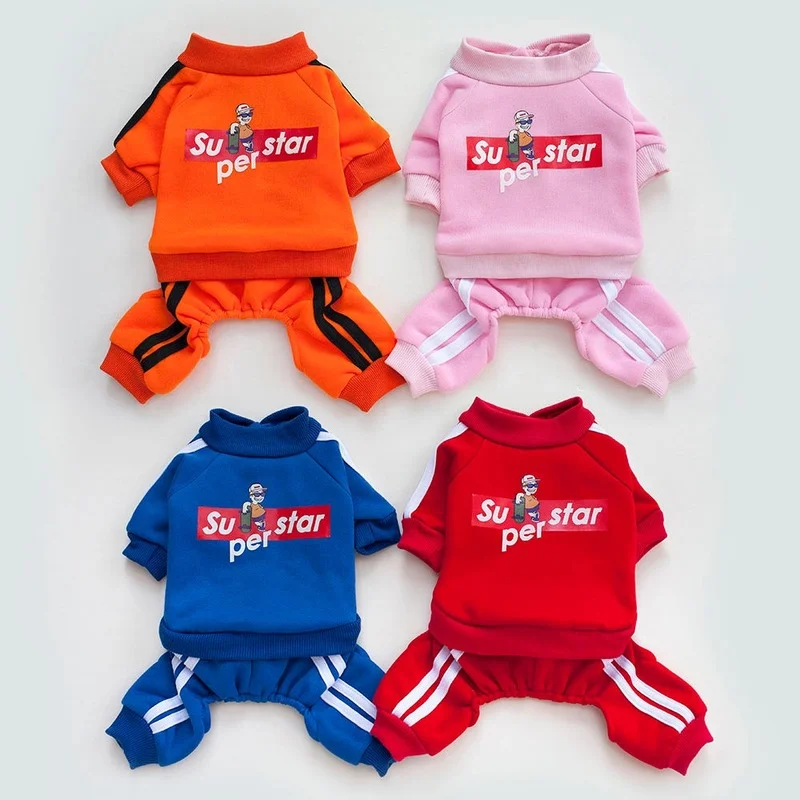 

Clothing Dogs Letter Hoodie Set Pet Dog Clothes Fashion Super Small Cute Chihuahua Print Spring Autumn Red Girl Boy Mascotas