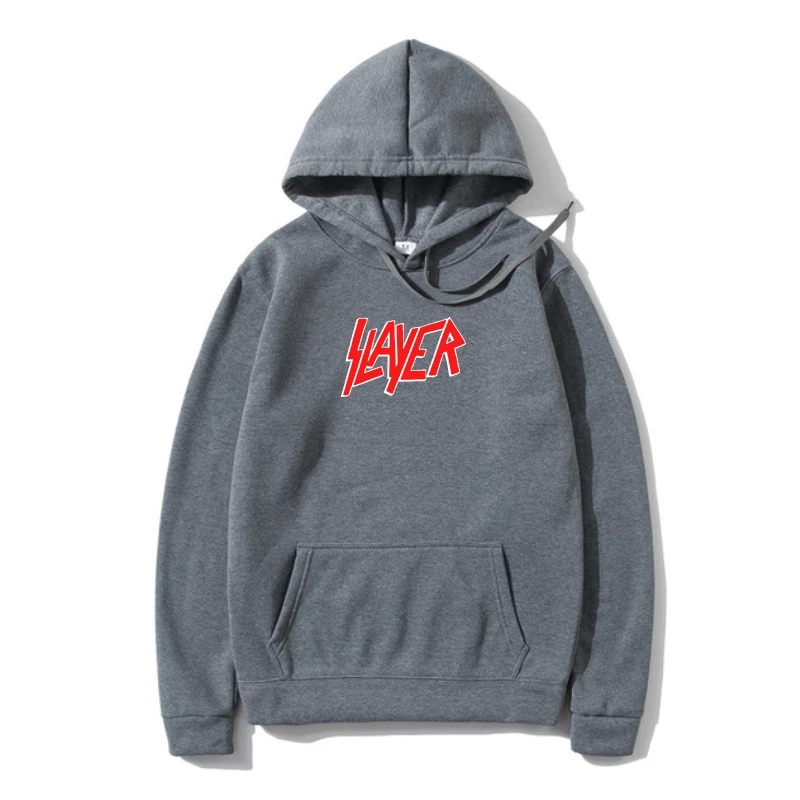 

Hoodi Slayer Classic Logo Sweatshir S M L XL XXL Metal Band Outerwear Official SweatSweatshir New