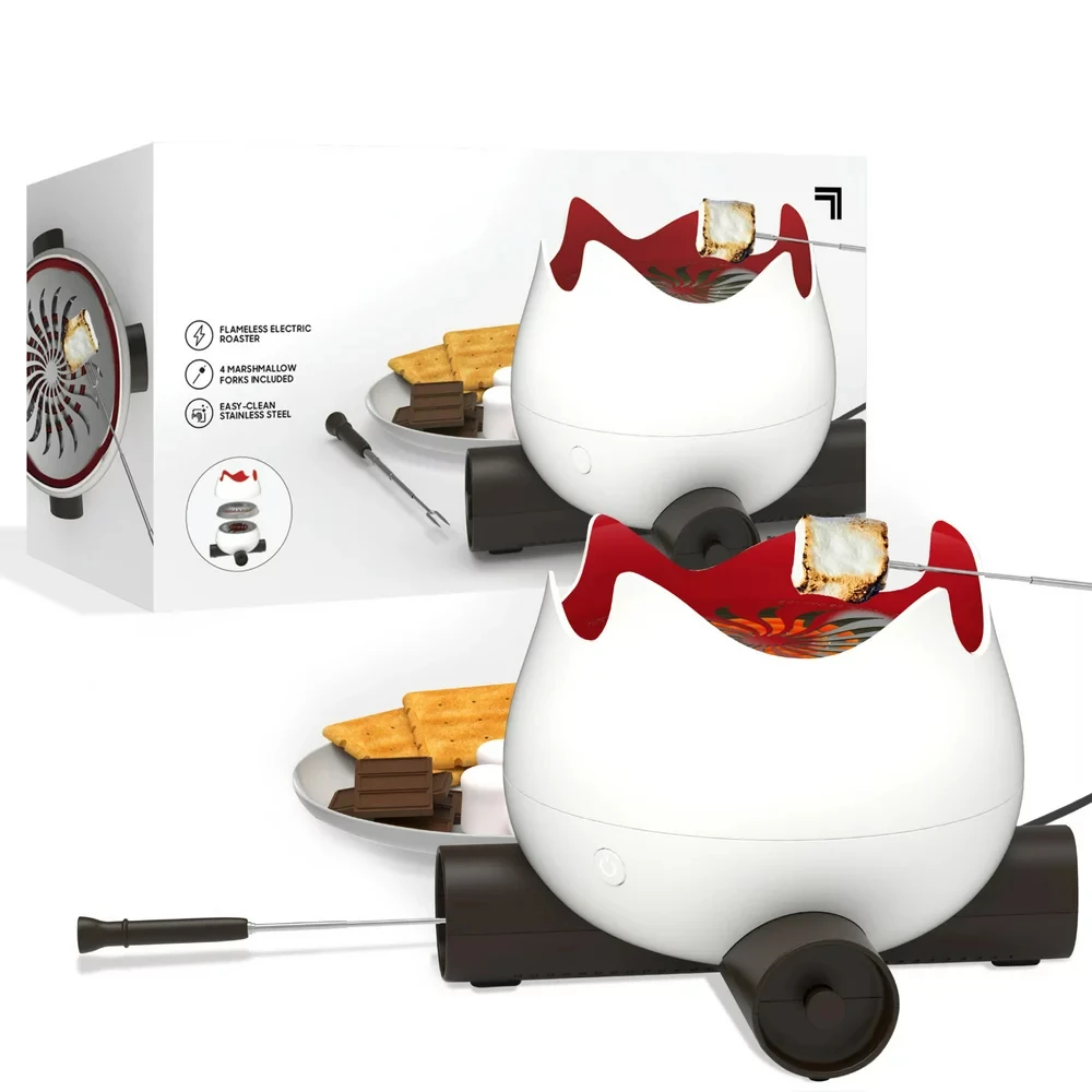 

® Flameless Marshmallow S'mores Maker, Includes Four Forks and Parts