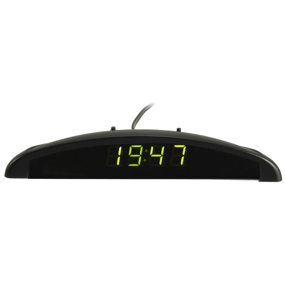 

3 In1 Car 12V Digital LED Voltmeter Voltage Temperature Clock Thermometer Car, Green