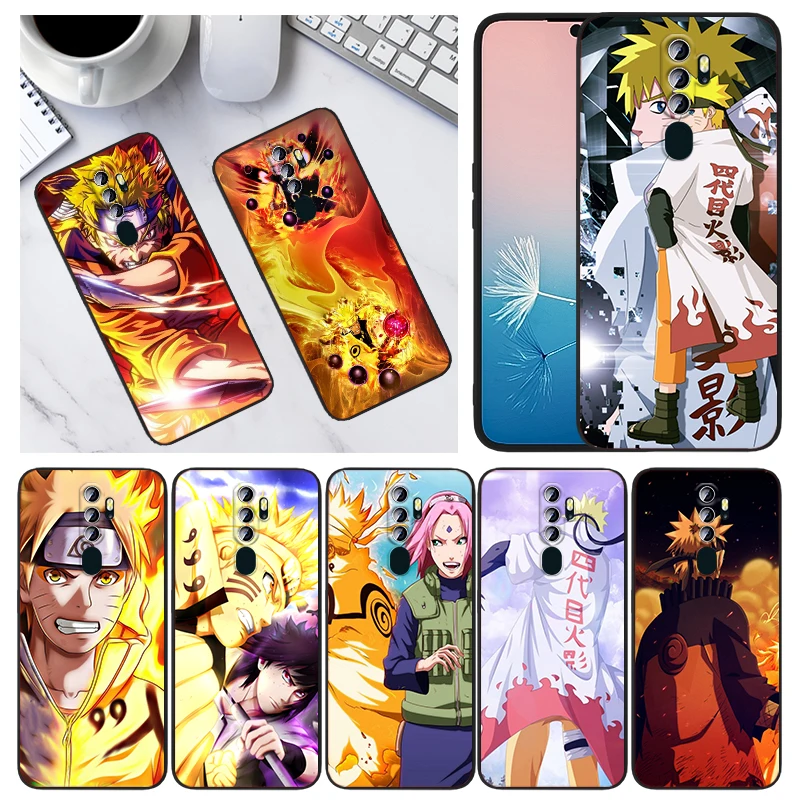 

Fashion Naruto Anime Art For OPPO A94 A93 A74 A73 A72 A53S A53 A55 A31 A16K A12E A1K A12 A11 A9 A5 2020 Black Phone Case Capa