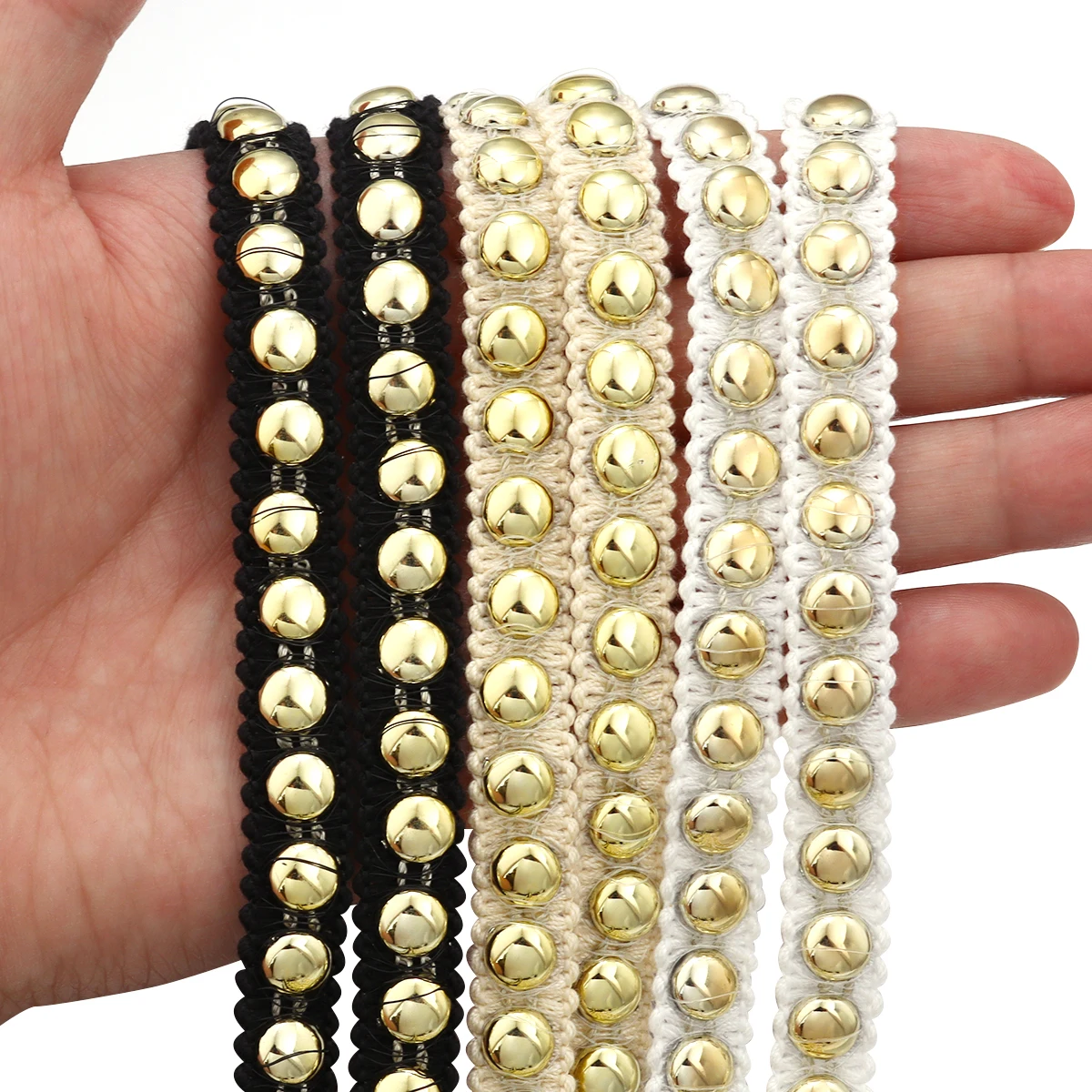 2 ярда полиэстер маленькая ароматная ветровая бусина для ногтей кружевная тканая