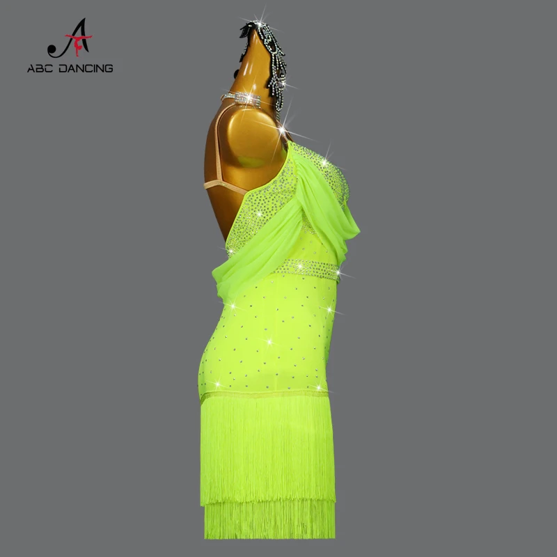 комбинезон для танцев платье латина одежда high heels вечернее женское боди