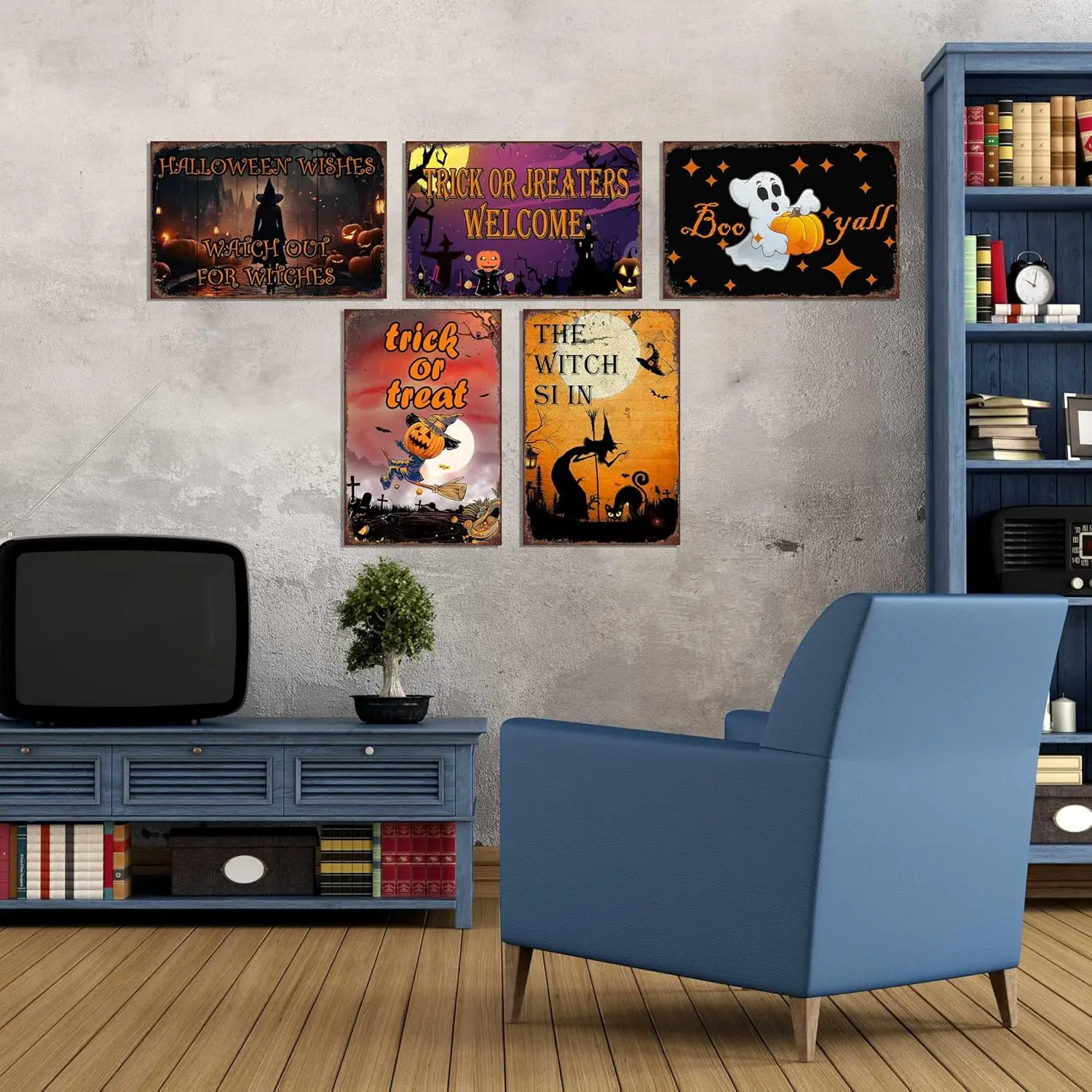 Srcsm Retro Metl Tn Sgns 12 дюймов X 8 One Of The Mny Servces Предложение Vntge Sgn Funny Wll rt nteror Decorton