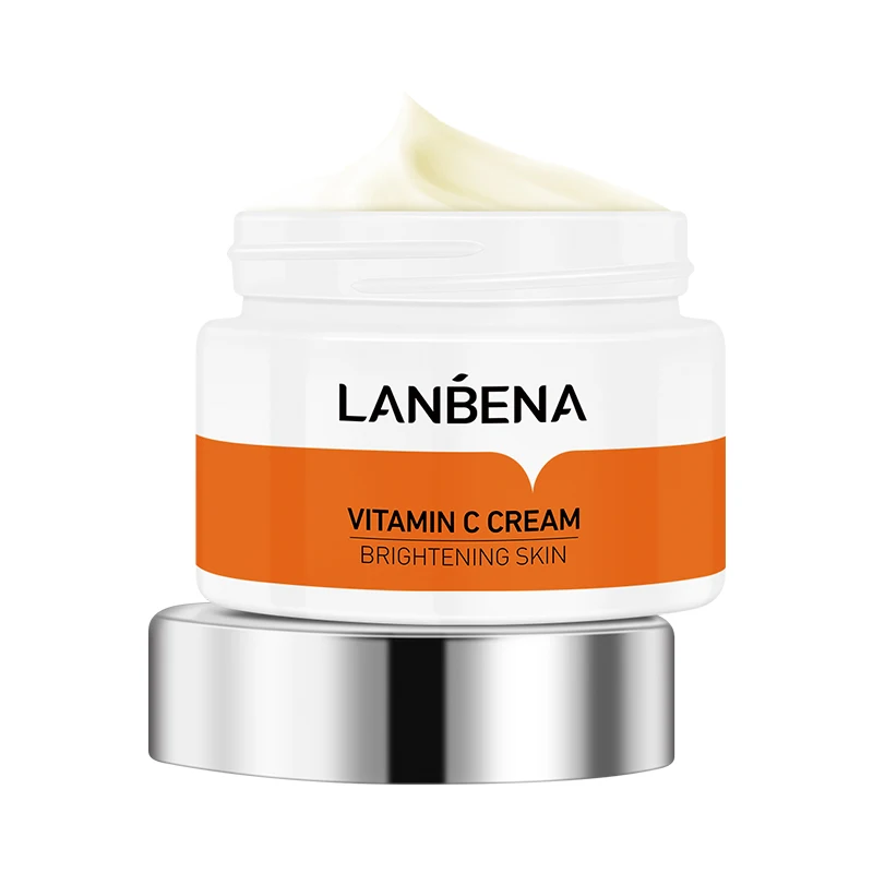 LANBENA VC Face Cream Skin Care Whitening Nourish Brighten Remove Freckle Improving Dull Skin Anti Aging Not Greasy 50g