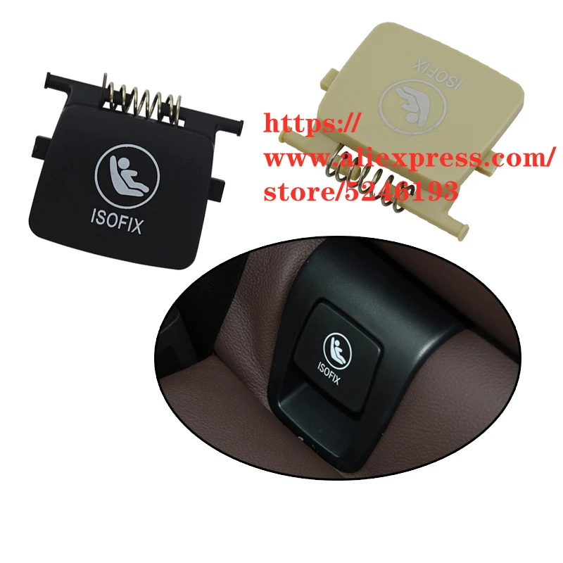 

Rear seat buckle for BMW X3/X4 ISOFIX Cover Child seat belt buckle cover