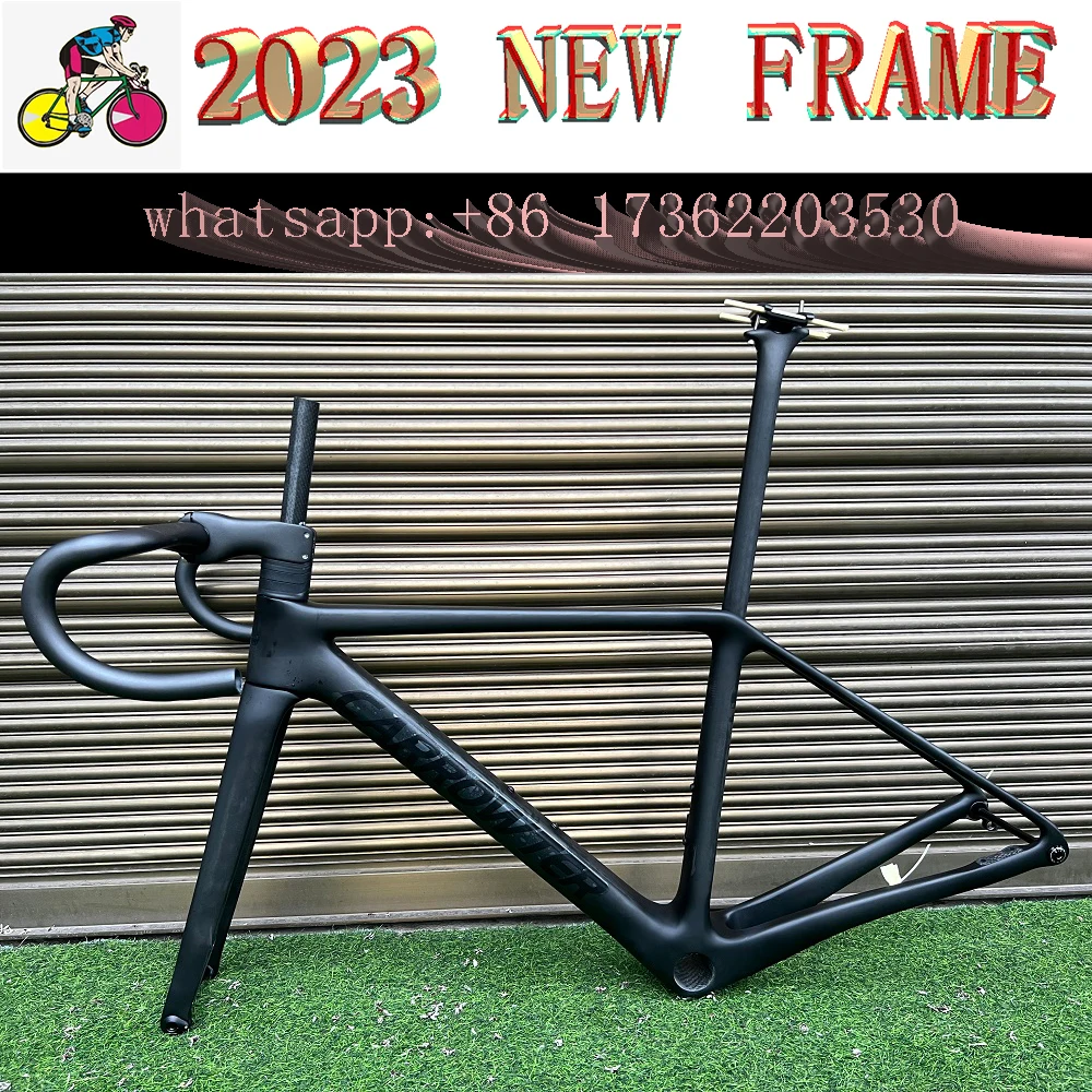

2023 T1000 UD R5 Bicycle frameset Carbon Road Frames Bike Frame Sunweb Disc Bicycle Frameset Handlebar XDB DPD Shipment