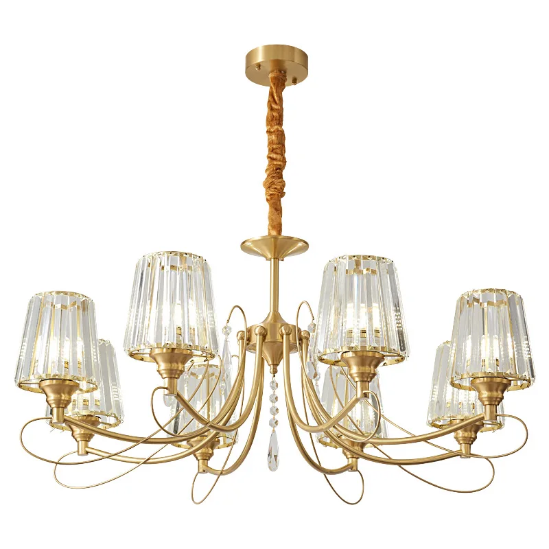 Современная люстра в американском стиле для гостиной и спальни сельская