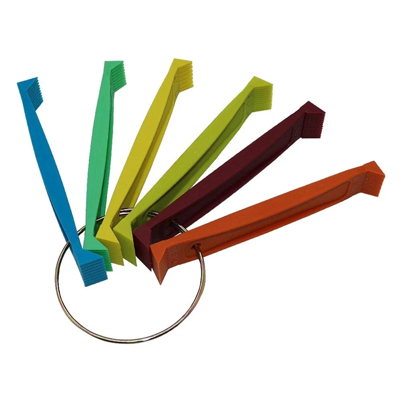 

6pcs/set Air Conditioner Condenser Coil Fin Comb Coil Straightener Durable Plastic Cleaning Repair Tool