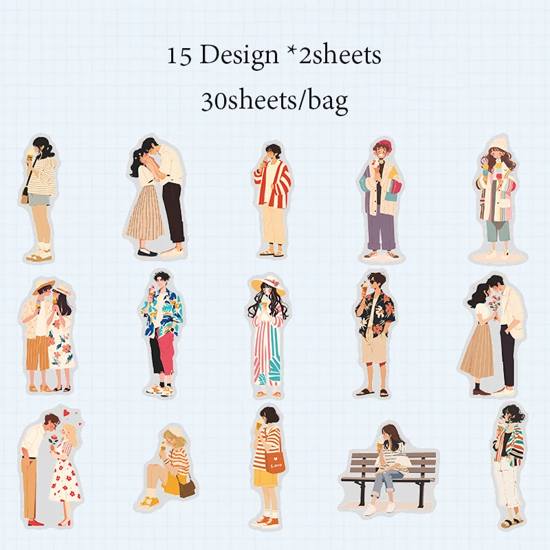 

Набор наклеек Mr Paper для телефонов, 30 шт