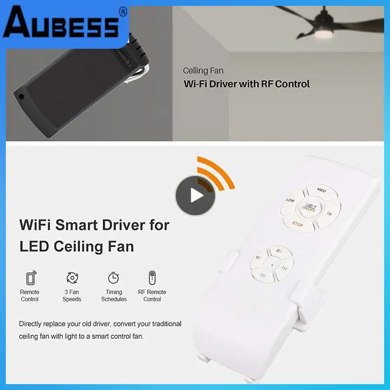 

Умный потолочный вентилятор с таймером и Wi-Fi