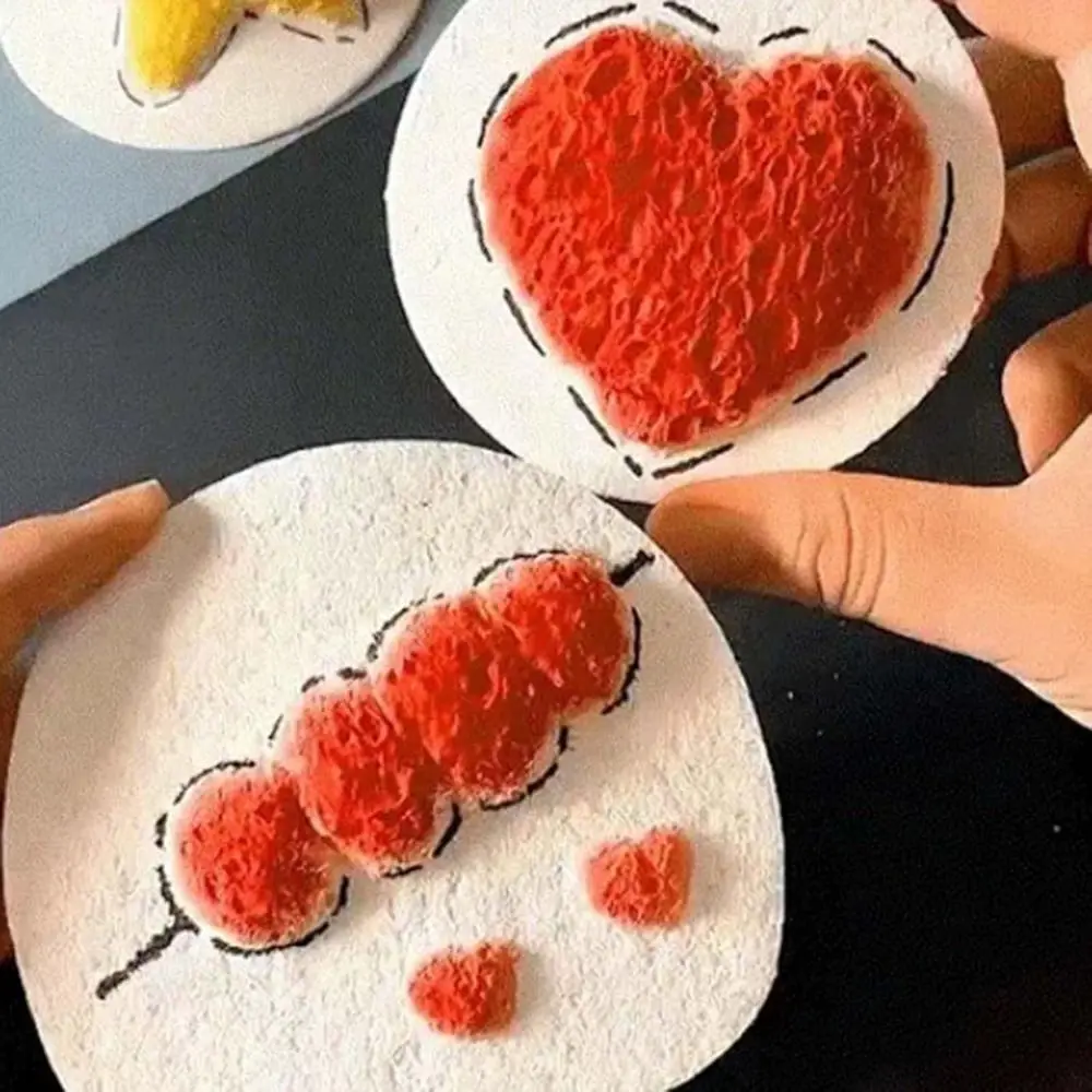 10 шт. DIY пенопластовая текстура бумага для рисования детские креативные 3D