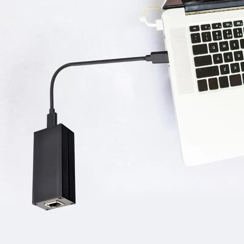 Преобразователь Gigabit PoE в USB C Гигабитный Блок питания для сети Прямая поставка
