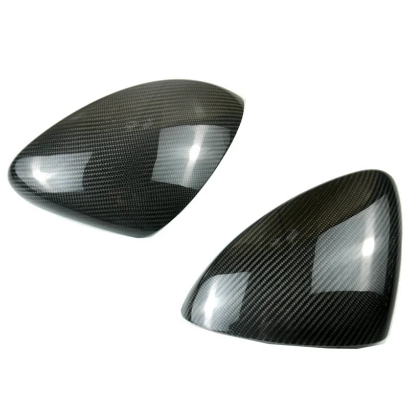 

Real Carbon Fiber Mirror Cover Rearview Side Mirror Cap Trim for Porsche Panamera 970 2010-2016