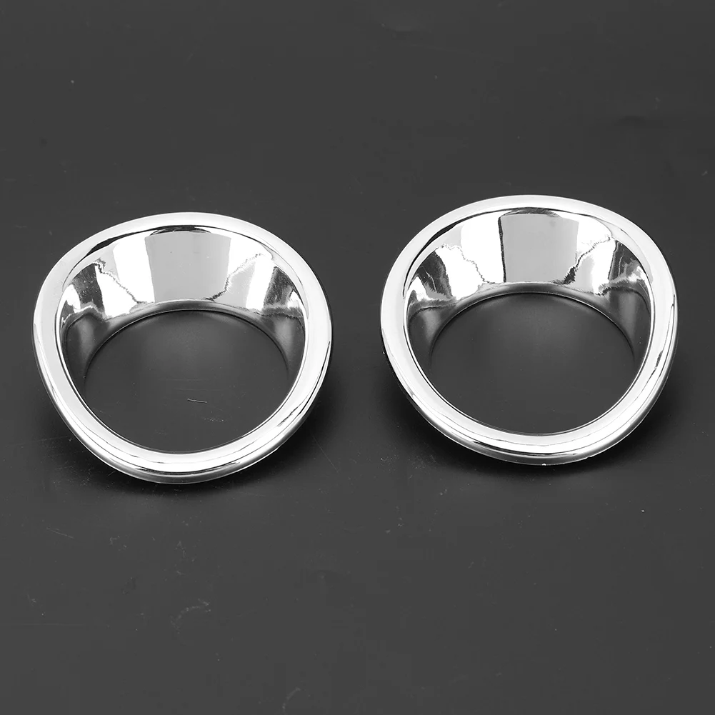 ABS хромированная передняя противотуманная фара отделка украшение автомобиля